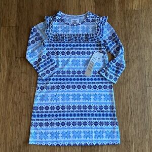 Crewcuts Snowflake Nightgown (10-11) NWT
